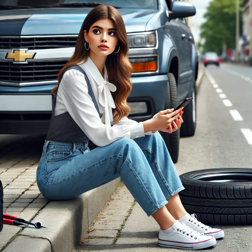 Flat Tire Repair Service for Cars in Duba